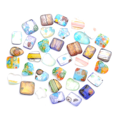 Кабошоны из Стекла Миллефиори