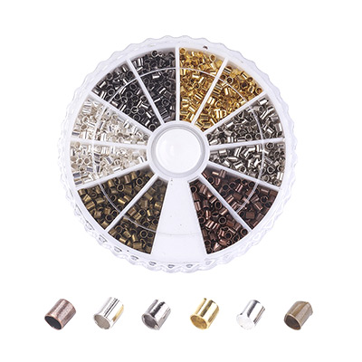 Бусины Металлические Зажимные