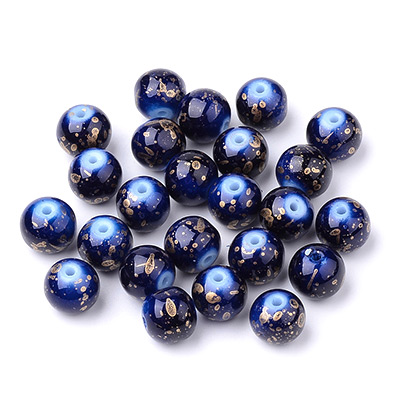 Стеклянные Бусины Лакированные