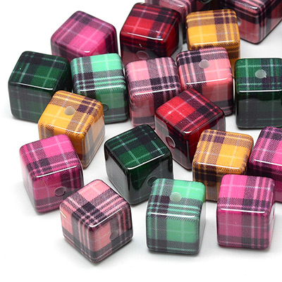 Акриловые Бусины с Узором