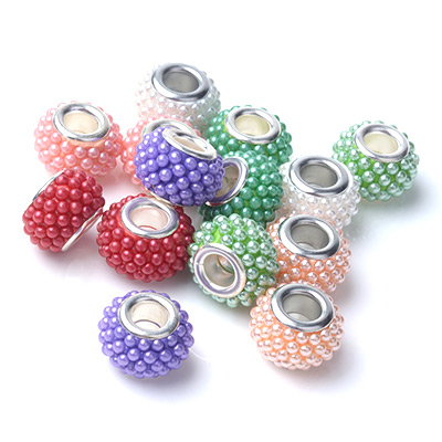 Европейские Бусины Пластиковые
